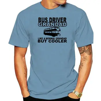 футболка с дедушкой водителем автобуса