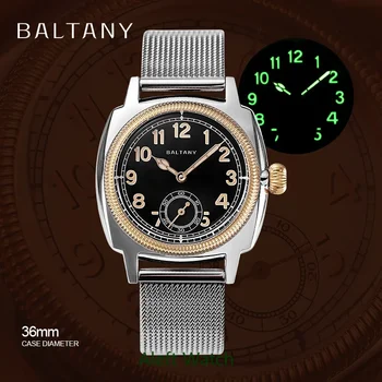 Часы Baltani oyster tribute 1926 года выпуска корпус из нержавеющей стали ST1701 механический механизм sapphire 100m водонепроницаемые ретро-часы