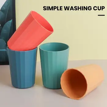 Чашка для зубной щетки, удобные стаканчики для питья, можно мыть в посудомоечной машине, кружка для зубной щетки из полипропилена, многоразовая чашка для полоскания рта, чашка для воды в домашней ванной комнате