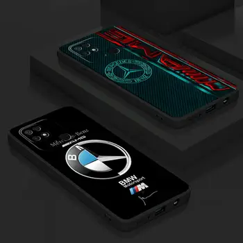 Чехол для телефона M-Mercedesss A-AMG для Xiaomi Redmi K40 9A 9C 10 10C 9T 12C 12 4G 5G K40 Pro A1 A2 Матовый Противоударный Бронированный чехол