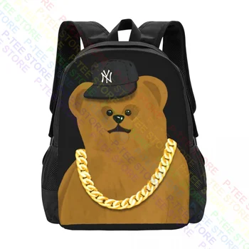 Школьная спортивная сумка большой емкости для творчества Rainbow Bungle Is My Homeboy Parody BearBackpack